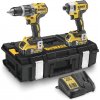 Dewalt DCK266P2 - Sada AKU bezuhlíková príklepová vŕtačka DCD796 + rázový uťahovák DCF887 18V, 2x AKU 5,0Ah, nabíjačka, kufor ToughSystem®