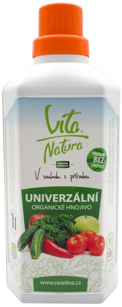 Vita Natura bio Rašelina HNOJIVO UNIVERZÁLNE 1 l