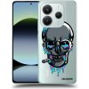 Picasee silikónový prehľadný obal pre Xiaomi Redmi Note 14 4G - EARTH - Lebka 3.0