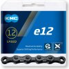 Reťaz KMC e12 Black Tech 130čl. 12speed E-bike Black
