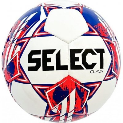 Futbalová lopta Select FB Clava, vel. 3 (1247_WHITE-RED_3)