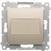 Kontakt Simon Záslepka s rámikom Simon54 PREMIUM/NATURE zlatá DPS.01/44