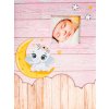 Album pre 200 fotiek 10x15 Moon 2 ružový