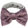 Trixie Vianočný obojok s mašľou zamatový vzhľad M-L 40-55 cm