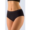 Gina dámske vysoké bambusové nohavičky čierne - barva:GINMxC/čierna, velikost:XL/XXL