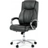 Nábytek PEGAS s.r.o. Kancelářské křeslo, houpací mechanismus, šedá ekokůže, KA-F1385 GREY