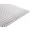 Gutta Polykarbonátová doska (číra) – Guttagliss DUAL BOX 6 mm Guttagliss DUAL BOX 6 mm - čirá (1000 x 1050 mm) – 1,05 m2
