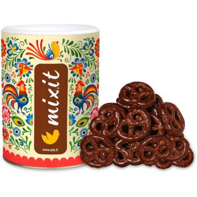 MIXIT Praclíky Horká čokoláda praclíky v čokoláde 250 g