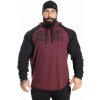 Gasp LONG SLEEVE THERMAL HOODIE MAROON – mikina Gasp gaštanová Velikost: XL