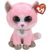 Ty Beanie Boos Fiona růžová kočka 16 cm