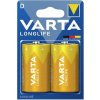 Varta Longlife D Baterie 2ks