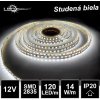 LEDprodukt 5m LED pásik 120LED/m SMD2835 14W/m studená biela IP20 12V