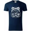 Indian Motorycle Club - Tričko z organickej bavlny - S ( Tmavomodrá (veľmi tmavá - skoro čierna) )