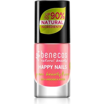 Benecos Happy Nails ošetrujúci lak na nechty odtieň Peach Sorbet 5 ml