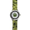 Svietiace zelené chlapčenské hodinky CLOCKKODIEL ARMY s maskáčovým vzorom CWB0031