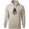 Eat sleep tennis - Mikina pánska Cape s kapucňou - 3XL ( Ľadovo sivá )