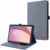 VSETKONAMOBIL 58367 FABRIC Zaklápací obal pre Lenovo Tab M9 modrý