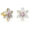 Náušnice GUESS White Lotus JUBE04135JWYGWHT/U, možnosť vrátenia tovaru do 12 mesiacov