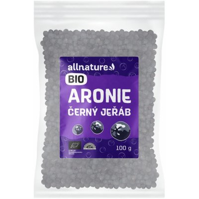 Allnature Aronie černý jeřáb Bio 100g