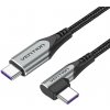Vention TAKHF USB-C to USB-C 5A šedý