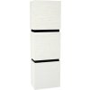 Vysoká skrinka do kúpeľne Devo Viva 2.0 pravá biela 40 x 127 x 26 cm VV2-S3D2SP40x26-F104