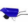 JAD 6295 Záhradný fúrik 180l, plná guma, modrá, 100 kg