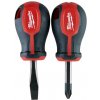 Milwaukee 4932471810 Šroubováky se zásobníkem Tri-lobe S/Driver Stubby set (Sada 2 ks)
