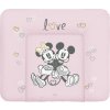 CEBA Podložka prebaľovacia mäkká na komodu (85x72) Disney Minnie & Mickey Pink