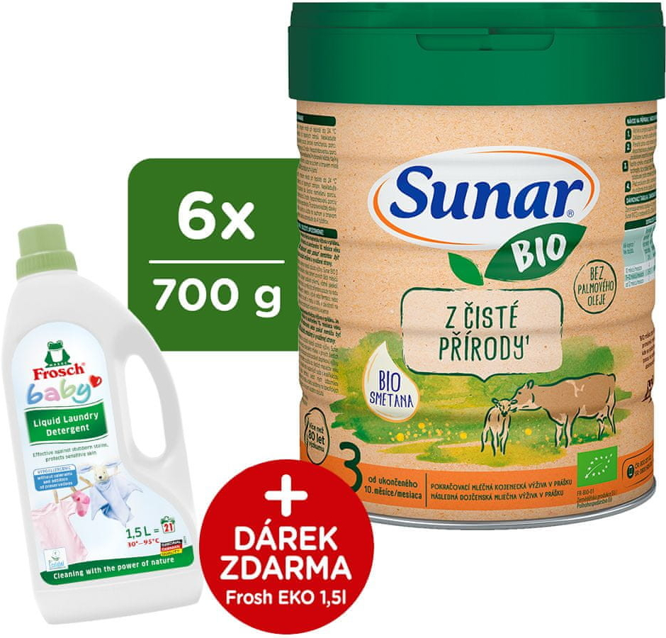 Sunar 3 BIO 6 x 700 g