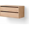 New Works Závesná skrinka Cabinet Low w. Drawers, oak