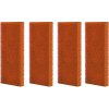 Filter foam set 4 BioStyle 30ppi orange