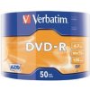 DVD-R disk Verbatim 4.7GB 16x 50ks (balenie 50ks) Matt Silver