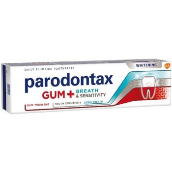 Parodontax Gum+Breath and Sensitivity Whitening 75 ml