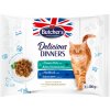 Butcher's Cat Pouches Delicious Dinners Sea Fish & Cod 4x100g