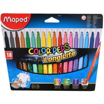 Maped ColorPeps Long Life 18 farieb