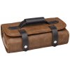 SIBEL Barburys Buzz barber taška na náradie hnedá 46 x 25 cm