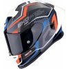 SCORPION prilba EXO-R1 EVO II AIR Coup black/red/blue - M