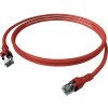 Easylan CPP1ORARAR0100 RJ45 sieťové káble, prepojovacie káble CAT 6A S/FTP 10 m červená (jasná) dvojžilový tienený, bez halogénov, samozhášavý 1 ks; CPP1ORARAR0100