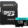 ADATA V30S/micro SDXC/128GB/100MBps/UHS-I U3/Class 10/+ Adaptér AUSDX128GUI3V30SA2-RA1