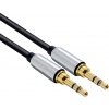 Solight JACK audio kábel, JACK 3,5 mm konektor - JACK 3,5 mm konektor, stereo, blister, 1m