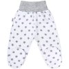 Dojčenské polodupačky New Baby Classic II sivé s hviezdičkami 56 (0-3m)