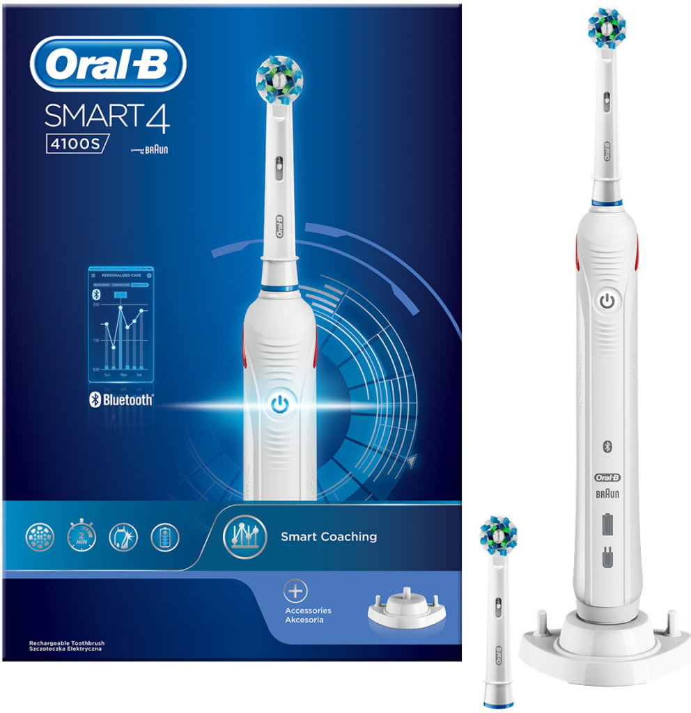 Oral-B Smart 4 4100S od 55 € - Heureka.sk