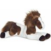 Aurora Plyšový koník hnedo-biely - Flopsies - 30 cm