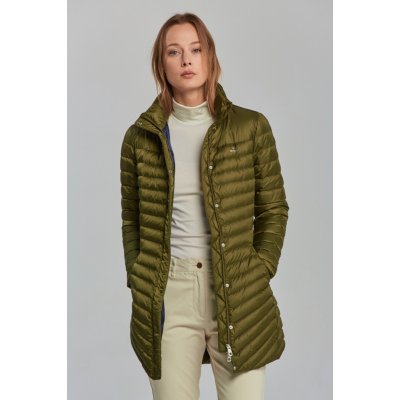 Gant D1. Light Down Coat zelený