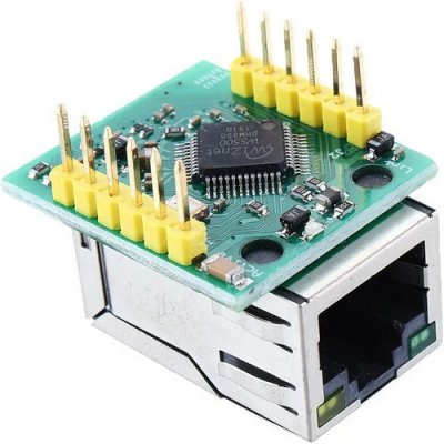 Arduino Ethernet W5500 - Lan modul TCP/IP, USR-ES1, ENC28J60, W5500 Chip SPI na LAN/ Ethernet 9007724