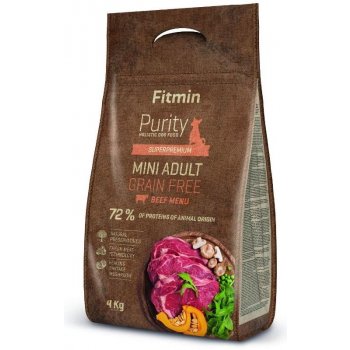 Fitmin Purity GF Adult Mini Beef 4 kg