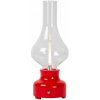 LUCIDE 74516/02/32 JASON stolná lampička V300mm LED 2W/122lm 3000K červená, nabíjateľná batéria, 3StepDIM