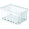 Box CARGO NCC24, 600x400x260 mm, plastový, s kolieskami (239463)