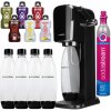 SÝTIČ VODY SODASTREAM ART ČIERNY + 4 FĽAŠE + VRECÚŠKA SADA