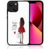 VSETKONAMOBIL 41175 MY ART Silikónový kryt Apple iPhone 13 mini RED DRESS (137)
